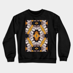 Nicolas Cage Freak Mirror Mandala | Acid bath Nicolas Cage Kaleidoscope Mirror Pop ARt | Nicolas Cage Portrait Crewneck Sweatshirt